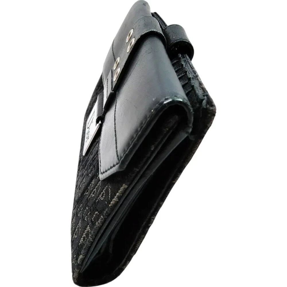 259181BX (L1) Christian Dior Wallet Long Black PVC - Picture 3 of 10